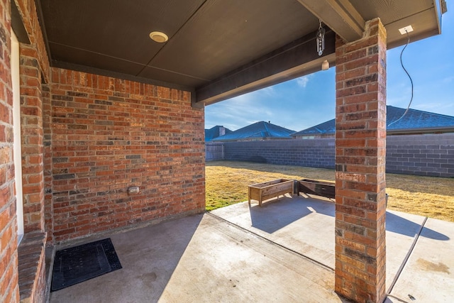 view of patio / terrace