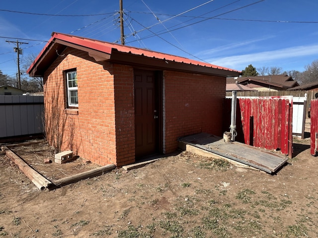 727 E 12th St, Littlefield, TX 79339 - view of outdoor structure