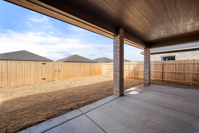 7814 96th St, Lubbock, TX 79424 - fenced backyard featuring a patio
