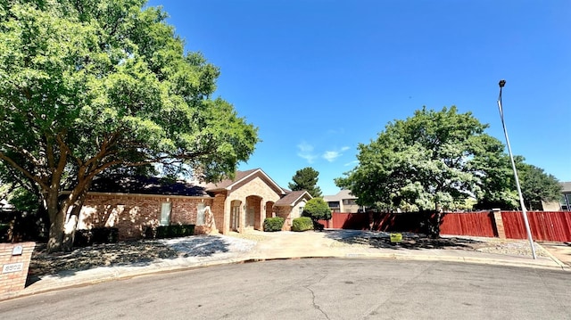 view of front of house