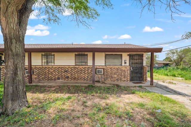 view of ranch-style house