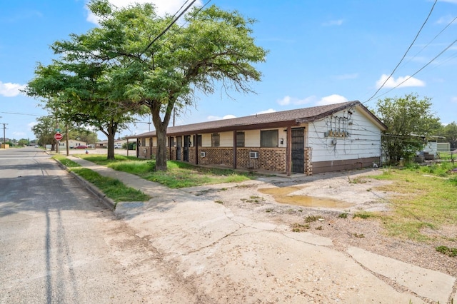 view of ranch-style house