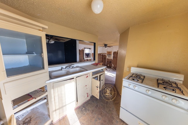 view of patio / terrace with sink