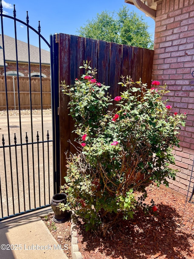 9802 Toledo Ave, Lubbock, TX 79424 - view of gate