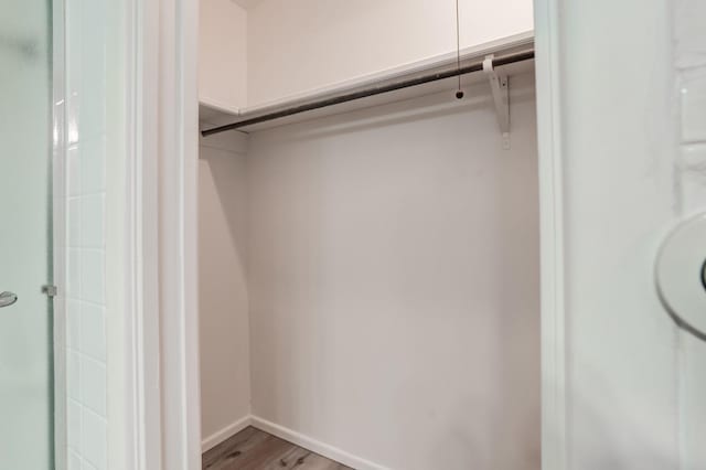 view of closet