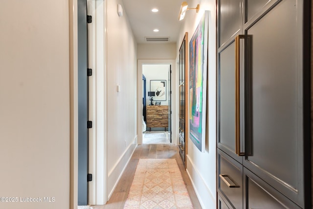 4510 Zadar Ave, Lubbock, TX 79407 - corridor featuring recessed lighting and light wood finished floors