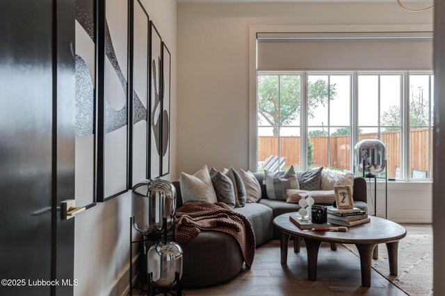 4510 Zadar Ave, Lubbock, TX 79407 - living area featuring wood finished floors