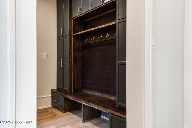 4510 Zadar Ave, Lubbock, TX 79407 - mudroom featuring light wood finished floors and baseboards