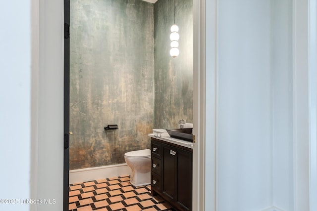 4510 Zadar Ave, Lubbock, TX 79407 - bathroom featuring tile patterned floors and vanity