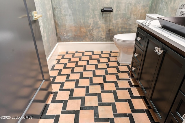 4510 Zadar Ave, Lubbock, TX 79407 - bathroom with toilet and vanity