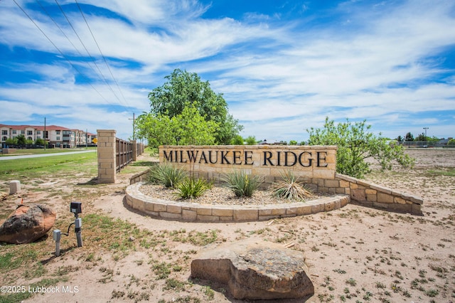 7023 35th St, Lubbock, TX 79407 - view of community / neighborhood sign