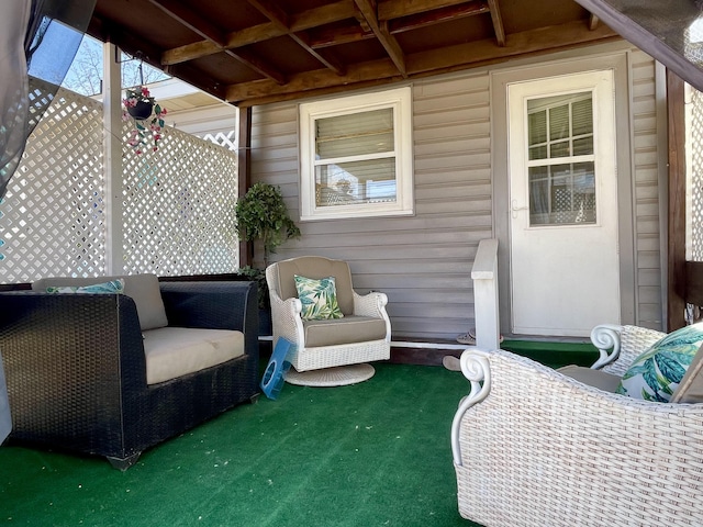 view of patio