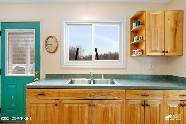 kitchen featuring sink