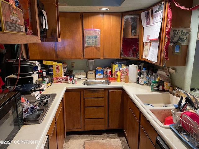 kitchen featuring sink