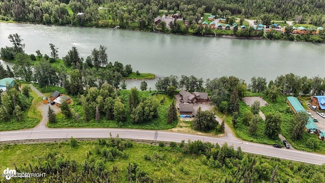33405 Keystone Dr, Soldotna, AK 99669 - aerial view of a nearby body of water and a forest
