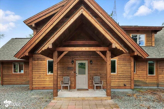 33405 Keystone Dr, Soldotna, AK 99669 - rear view of property featuring a shingled roof