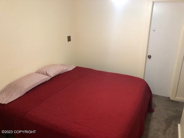 bedroom featuring carpet floors