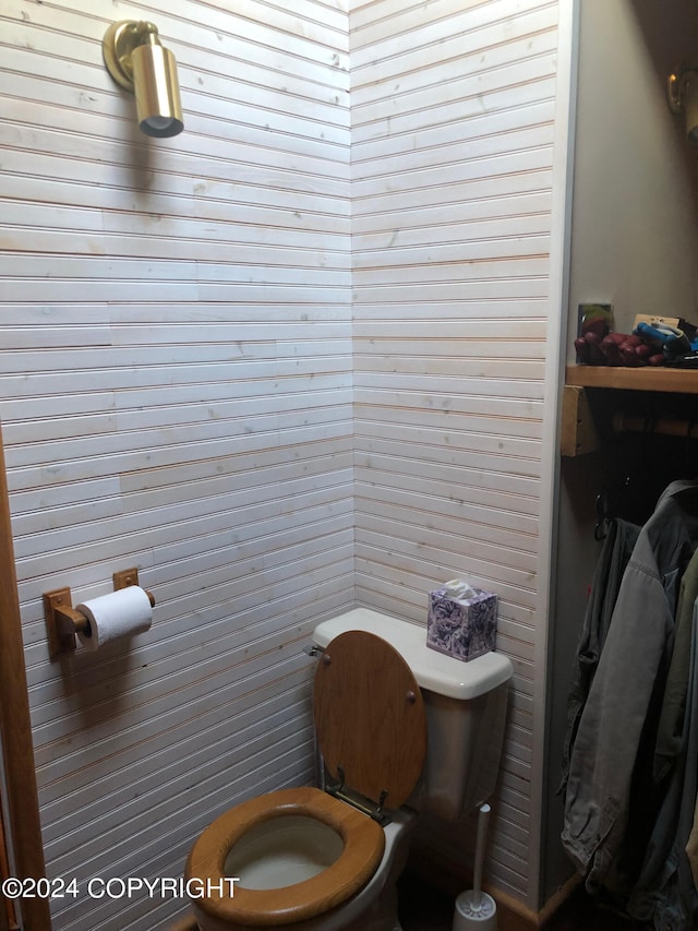 bathroom with toilet