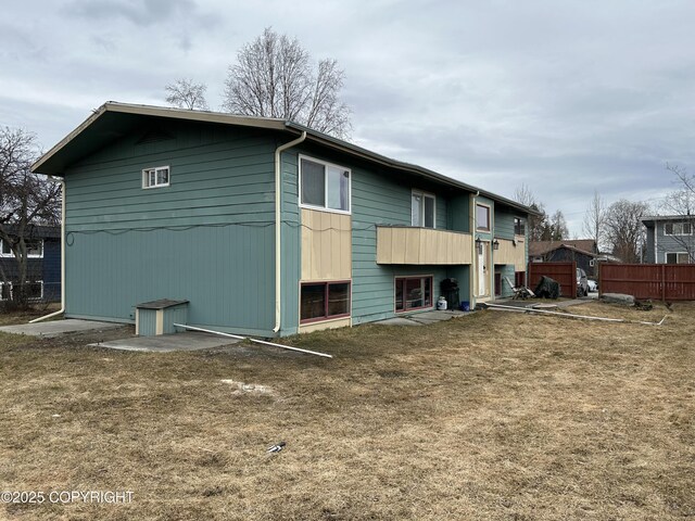 3940 E 9th Ave, Anchorage, AK 99508 - view of rear view of house