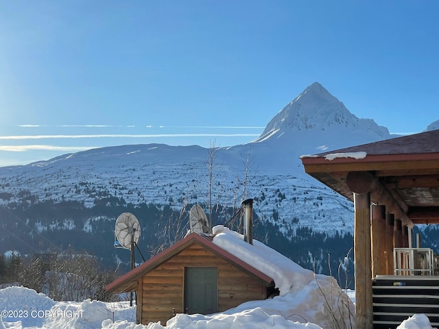 view of mountain view