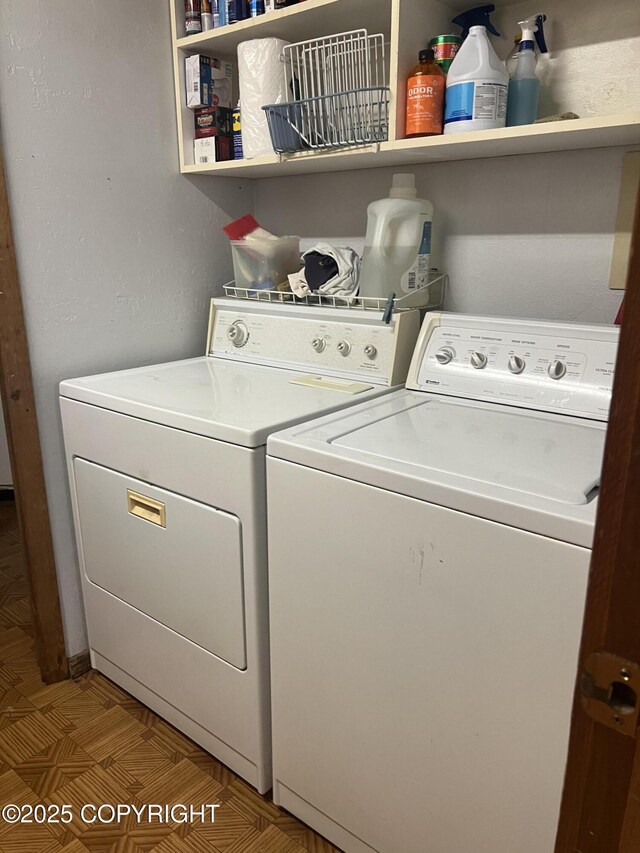 1832 Nerka Loop, Dillingham, AK 99576 - laundry area featuring washing machine and dryer