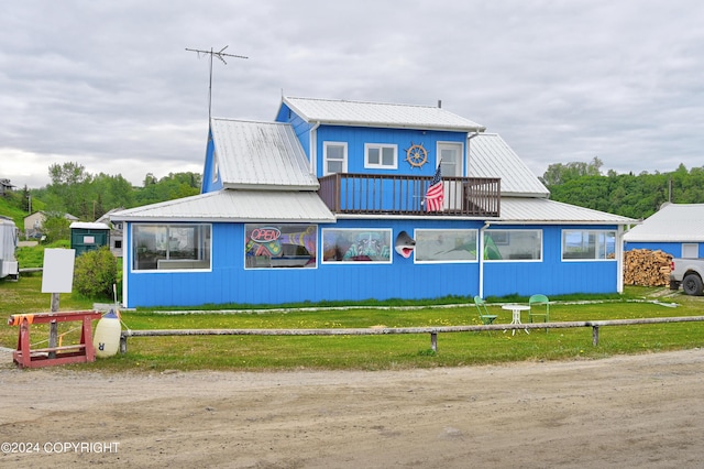 15264 Airport Ln, Ninilchik, AK 99639 - exterior space featuring a lawn and metal roof