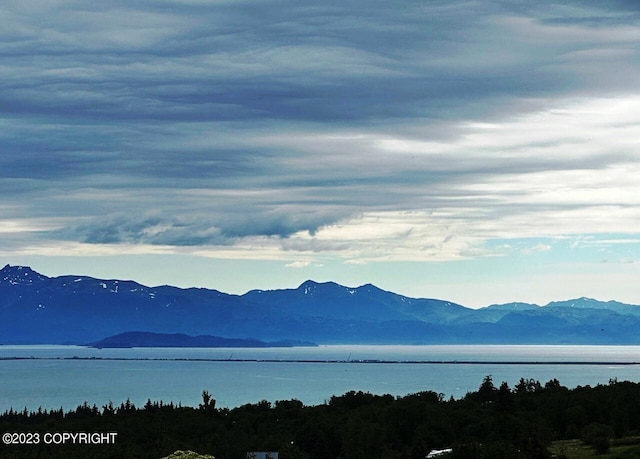 view of mountain feature