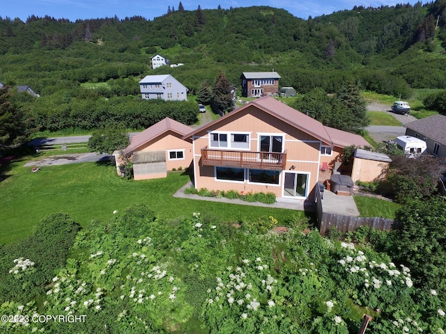 view of birds eye view of property