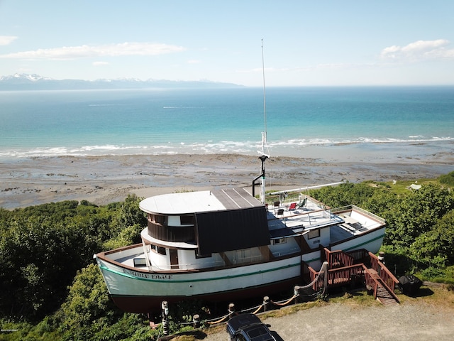 water view featuring a view of the beach