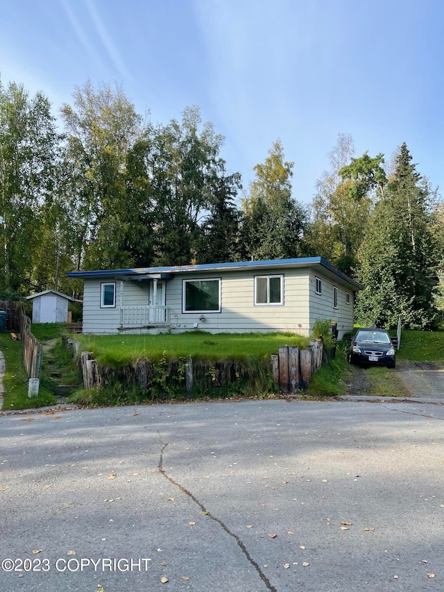 view of manufactured / mobile home