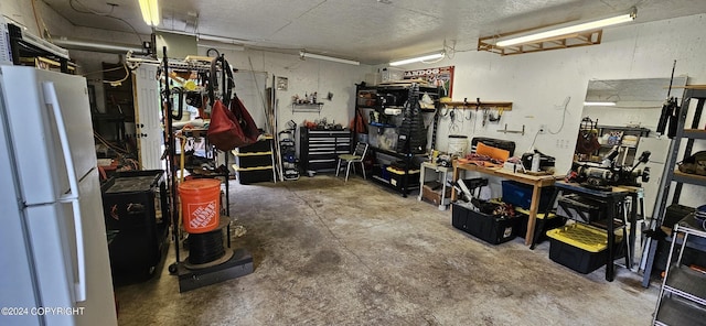 view of storage room