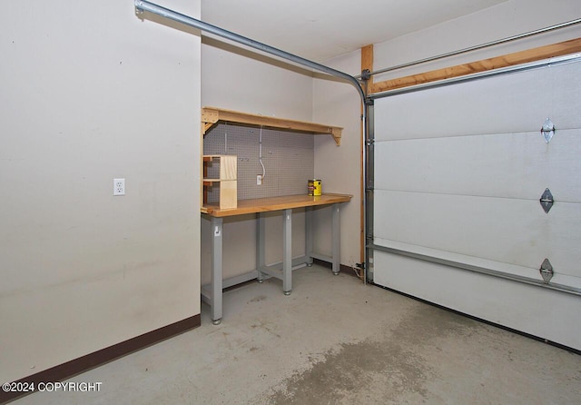 928 Quiet Creek Dr, Homer, AK 99603 - garage featuring baseboards