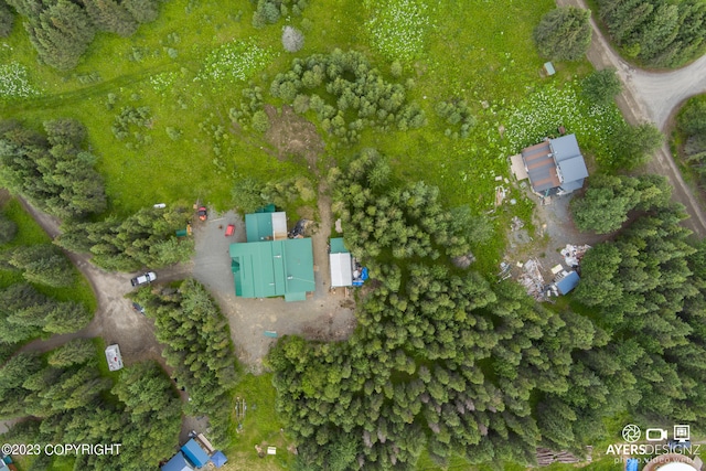 view of drone / aerial view