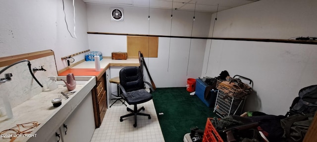 9450 Keshon Cir, Wasilla, AK 99654 - view of carpeted office