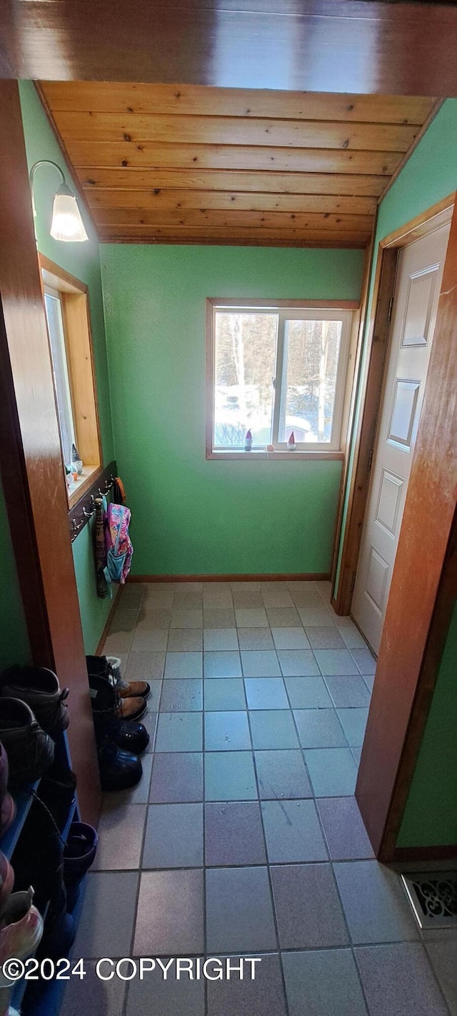 9450 Keshon Cir, Wasilla, AK 99654 - spare room featuring wood ceiling