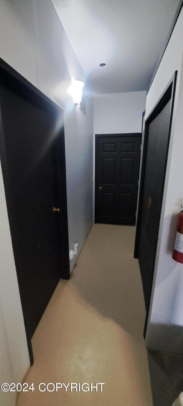 9450 Keshon Cir, Wasilla, AK 99654 - hallway featuring carpet flooring