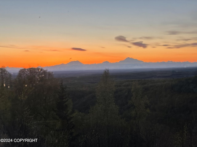 view of mountain view