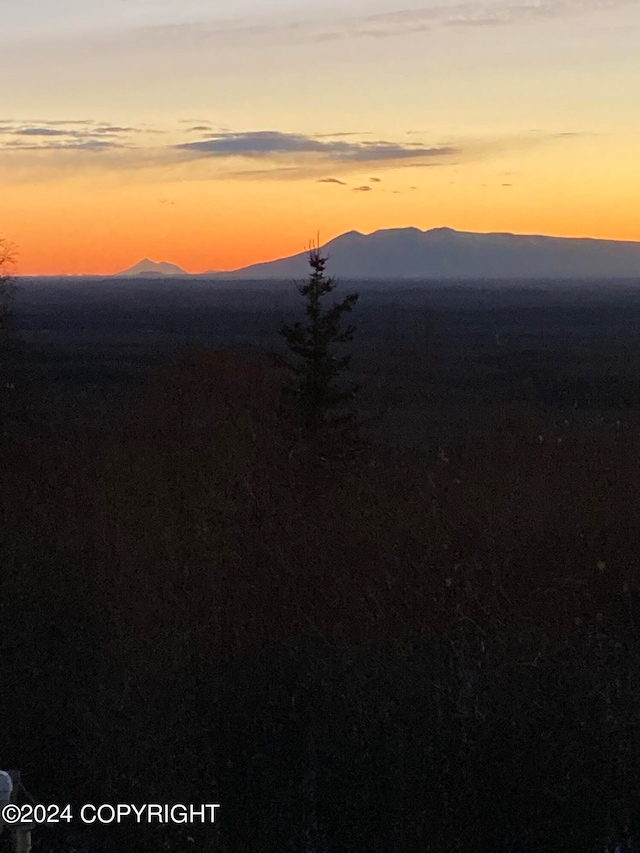 view of mountain feature