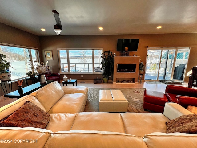 view of living room