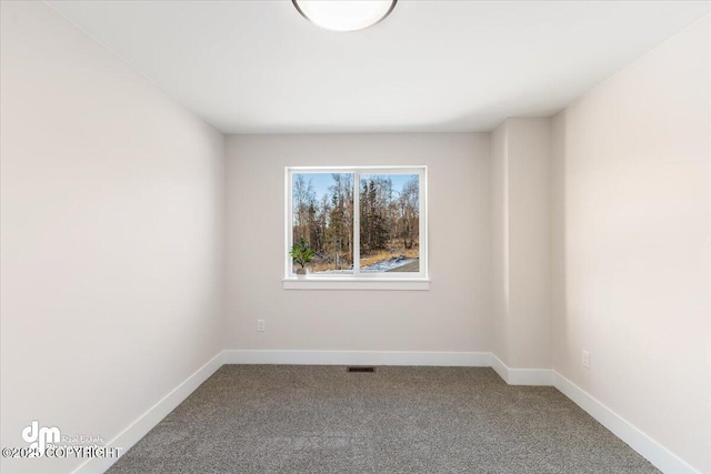 empty room with carpet floors