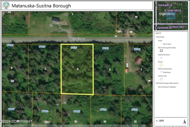 17580 W Bluebill Ave, Wasilla AK, 99654 land for sale