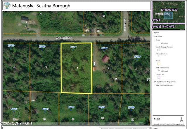 17562 W Bluebill Ave, Wasilla AK, 99654 land for sale