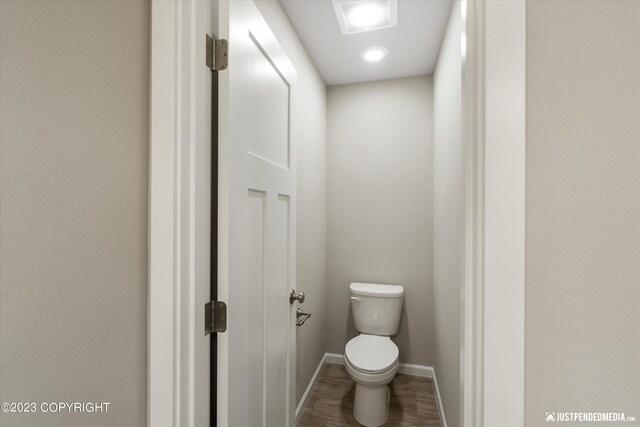 bathroom with toilet