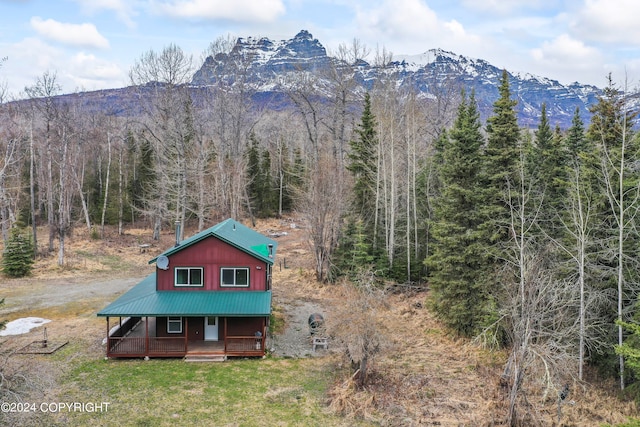 view of mountain view