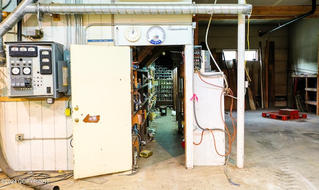 view of utility room