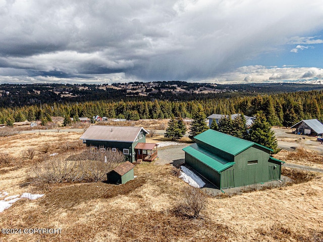 view of drone / aerial view