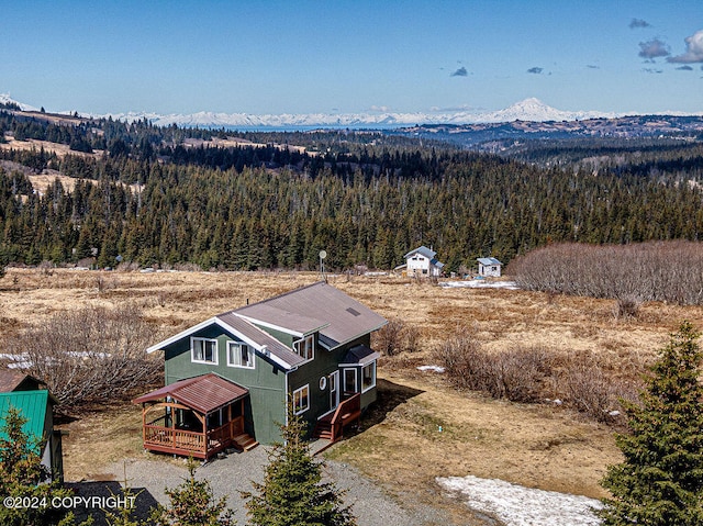 view of birds eye view of property