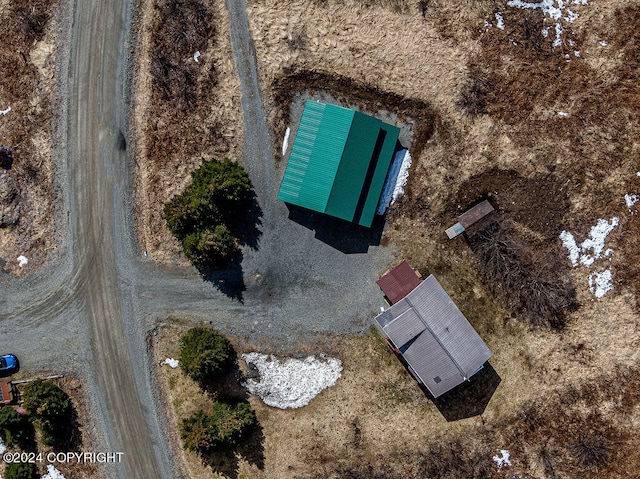 view of aerial view