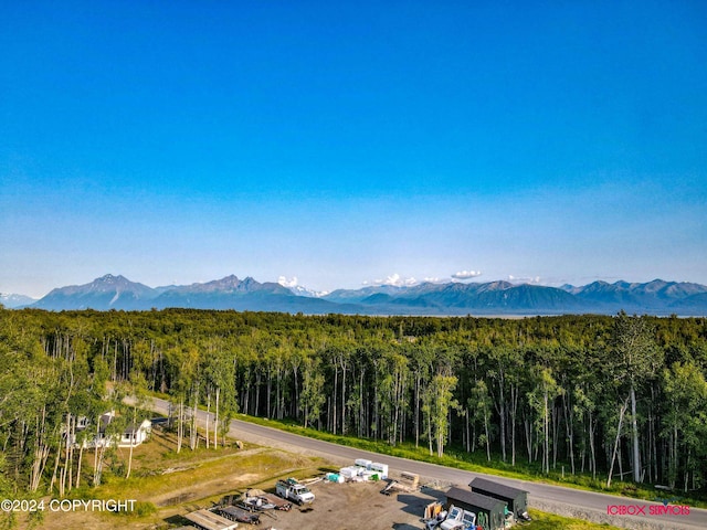 view of property view of mountains