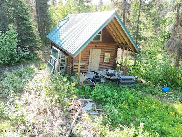 view of rear view of house